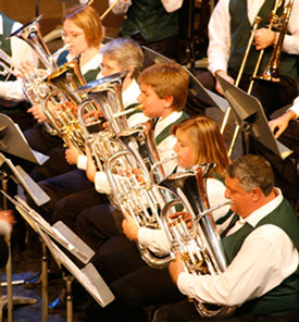 Prairie Brass Band at the US Open 2008